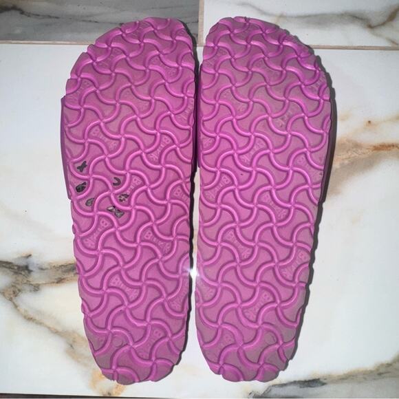 Birkenstock Women’s Madrid Essential Eva Magenta Sandals Slides Size 40 Coastal - Picture 7 of 8